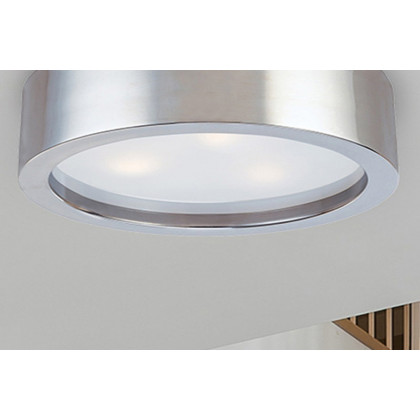 Sonneman Puck Slim LED Surface Mount - Polished Nickel, 12"