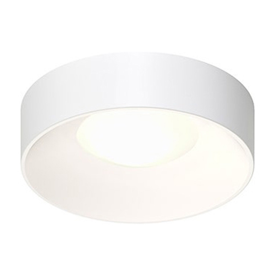 Sonneman Ilios LED Surface Mount - Satin White, 10", 3000K