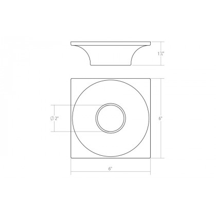 Sonneman Zoom LED Surface Mount - Satin Black