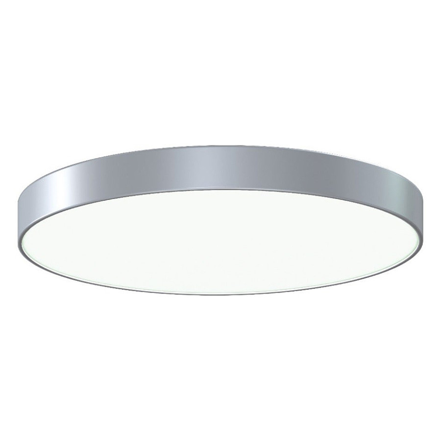 Sonneman Pi LED Surface Mount - Bright Satin Aluminum, 24", 3500K