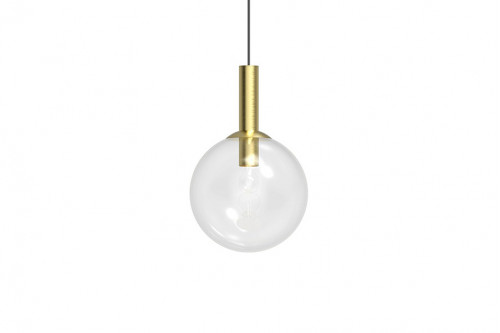 Sonneman™ Bubbles Single Pendant - Satin Brass, 12" 1-Light