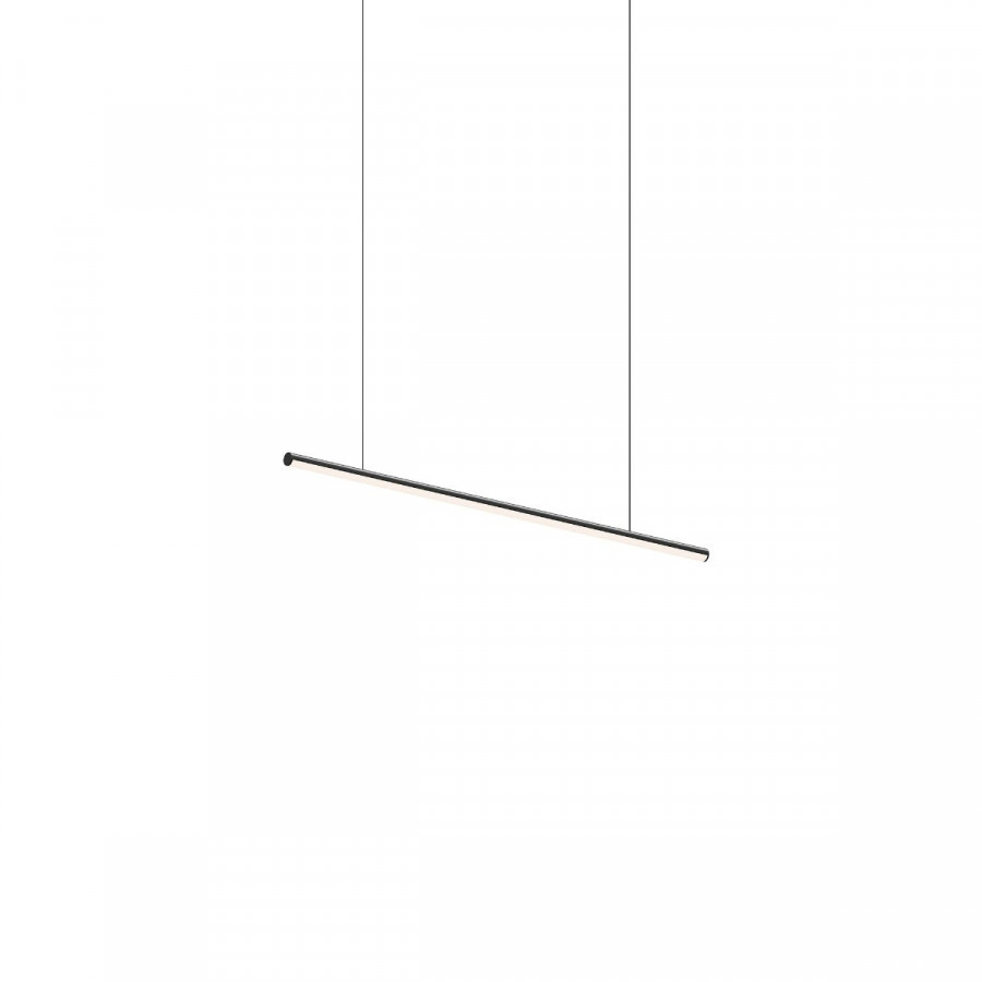 Sonneman Fino Pendant - 36", Satin Black, 3000K