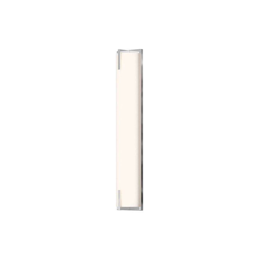 Sonneman New Edge Bath Bar - Polished Chrome, 24"