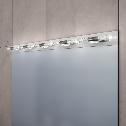Sonneman Crystal Rods LED Bath Bar - Frosted White
