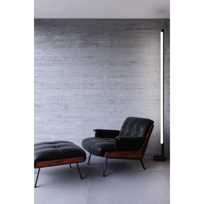 Sonneman Keel LED Floor Lamp - Satin Black
