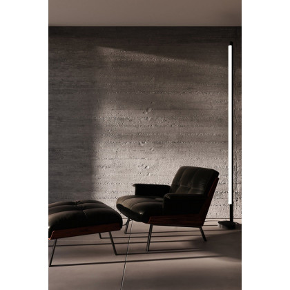 Sonneman Keel LED Floor Lamp - Satin Black