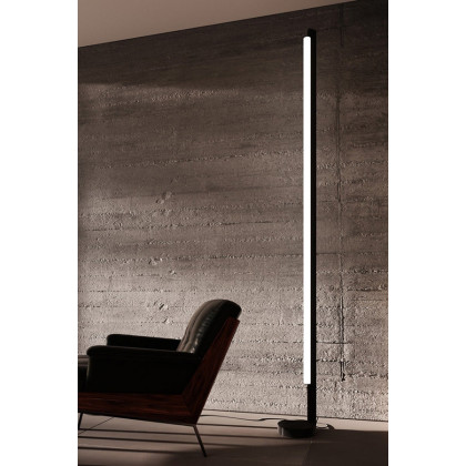 Sonneman Keel LED Floor Lamp - Satin Black