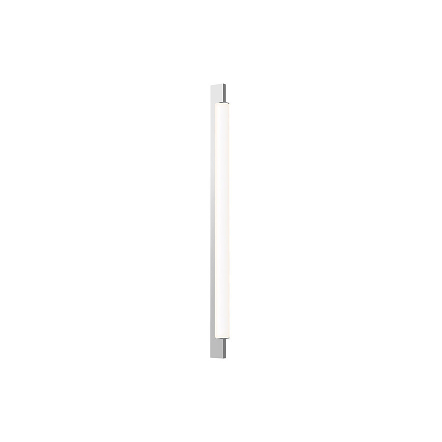 Sonneman Keel LED Bath Bar - Bright Satin Aluminum, 28", 3000K