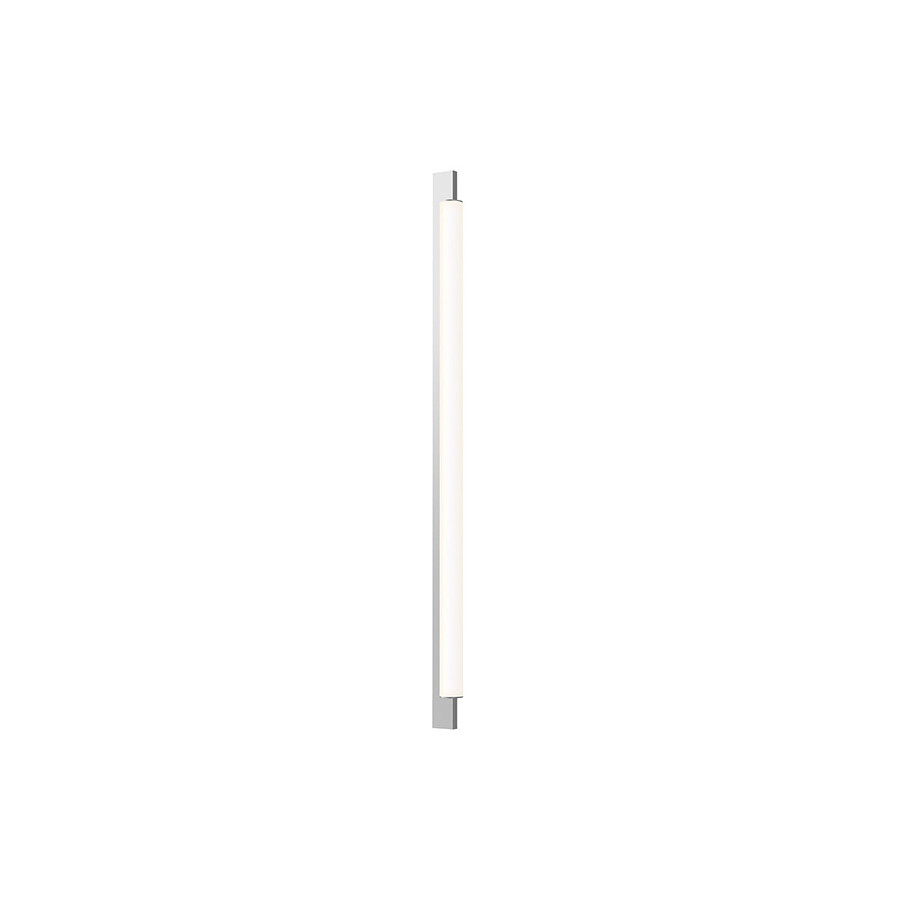 Sonneman Keel LED Bath Bar - Bright Satin Aluminum, 36", 3000K