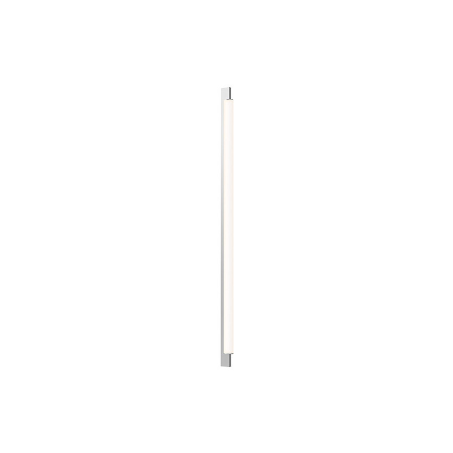 Sonneman Keel LED Bath Bar - Bright Satin Aluminum, 44", 3000K