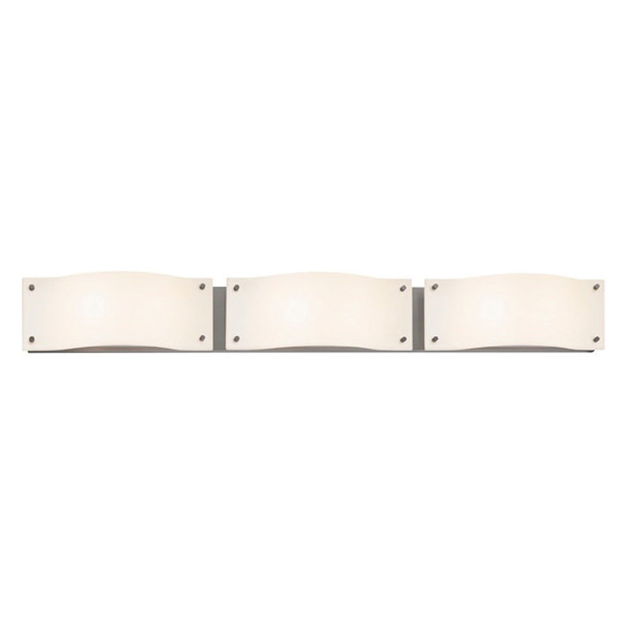 Sonneman Oceana LED Bath Bar - Satin Nickel, 44"