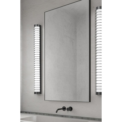 Sonneman Gessato LED Bath Bar - Satin Black, 18"