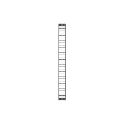Sonneman Gessato LED Bath Bar - Satin Black, 32"