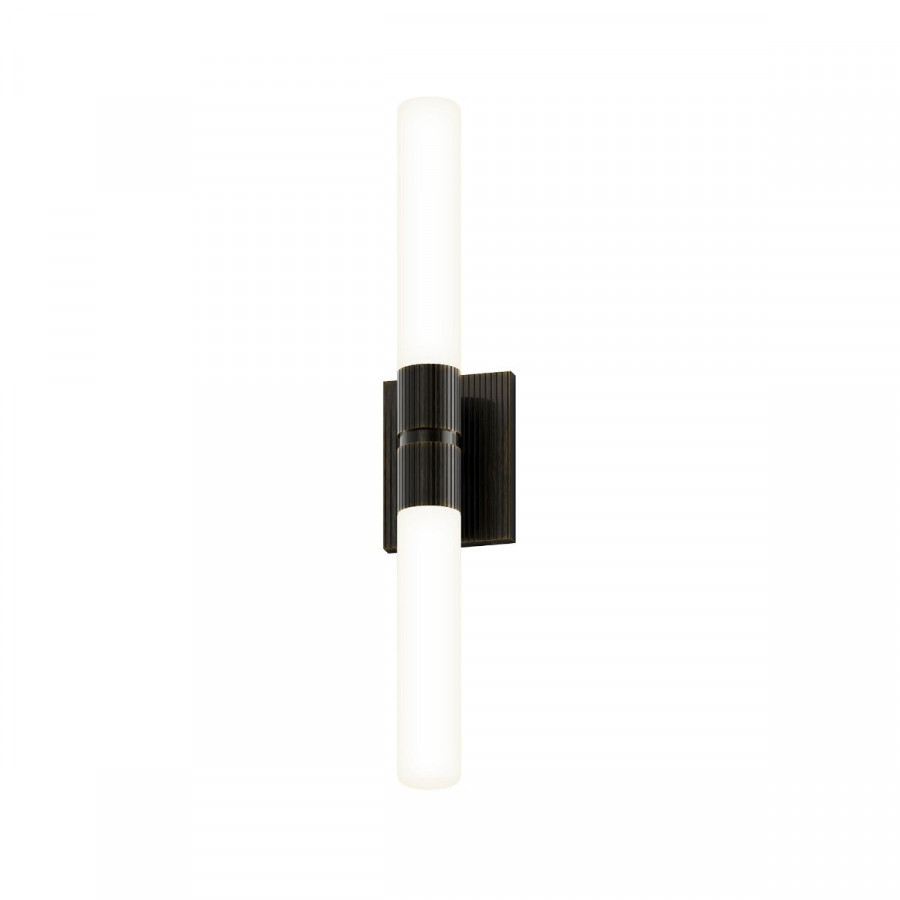 Sonneman Scepter Bath Bar - 24", Black Brass