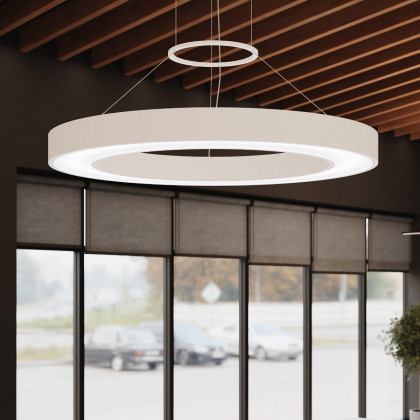 Sonneman Pi LED Pendant - Round Ring, 30", 3500K