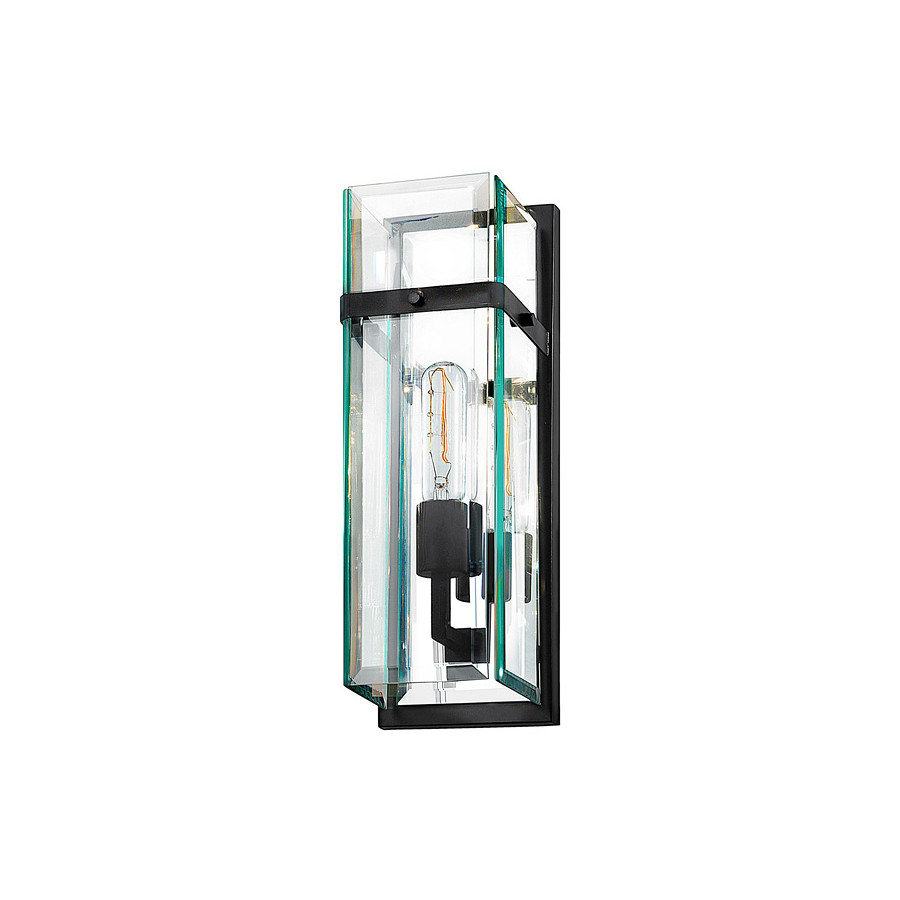 Sonneman Mercer Street Sconce - Satin Black