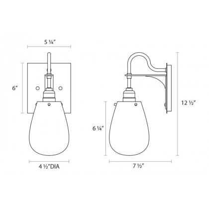 Sonneman - Chelsea Bath Sconce