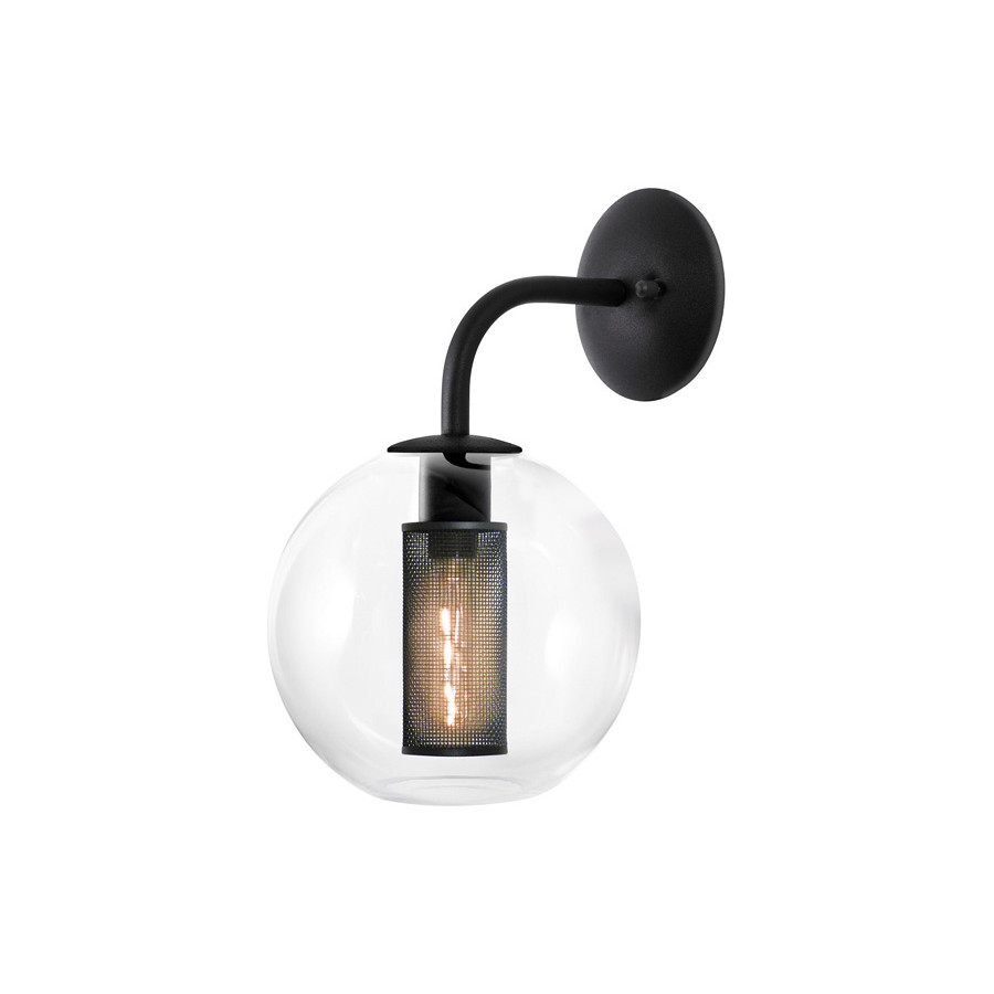 Sonneman Tribeca Sconce - Textured Black, 10"