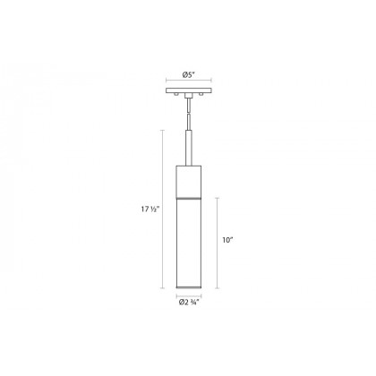 Sonneman - Urban Edge Single Pendant