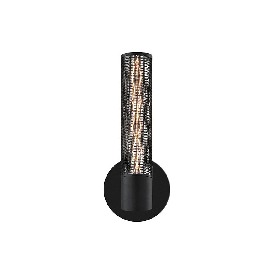 Sonneman Urban Edge Sconce - Textured Black, 1-Light