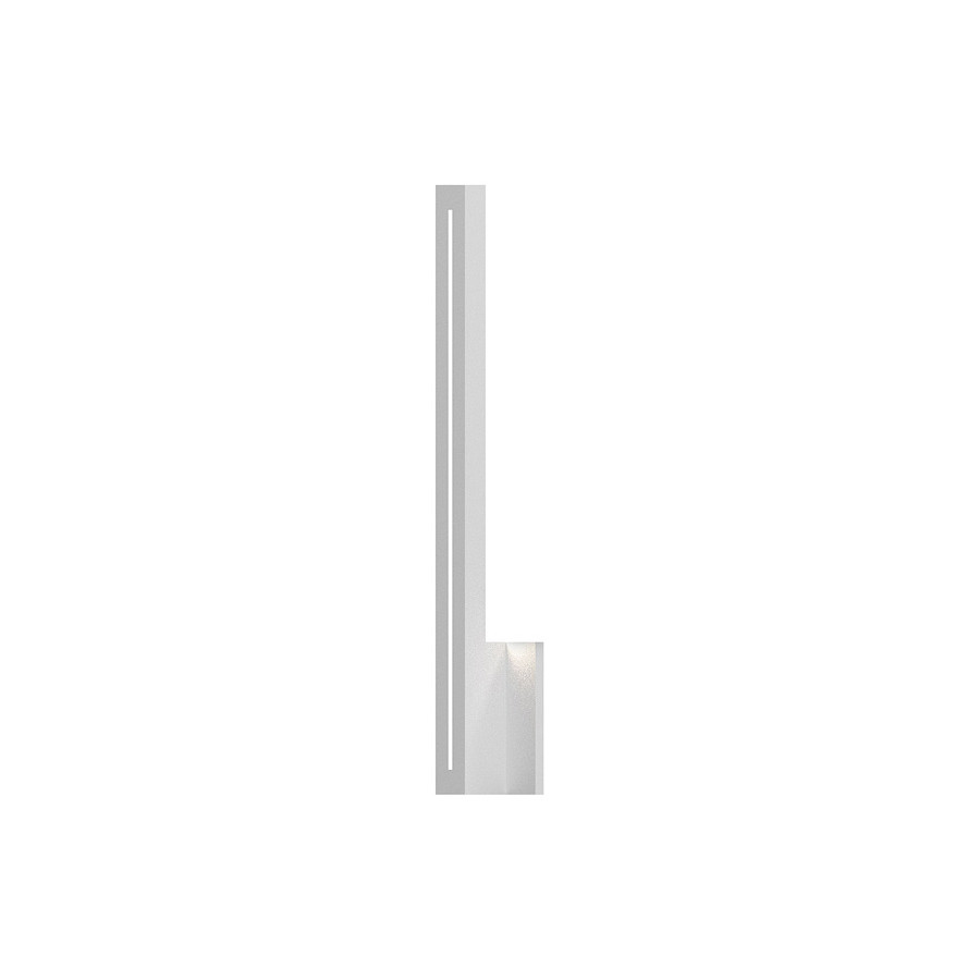 Sonneman Stripe LED Sconce - Textured White, 24"