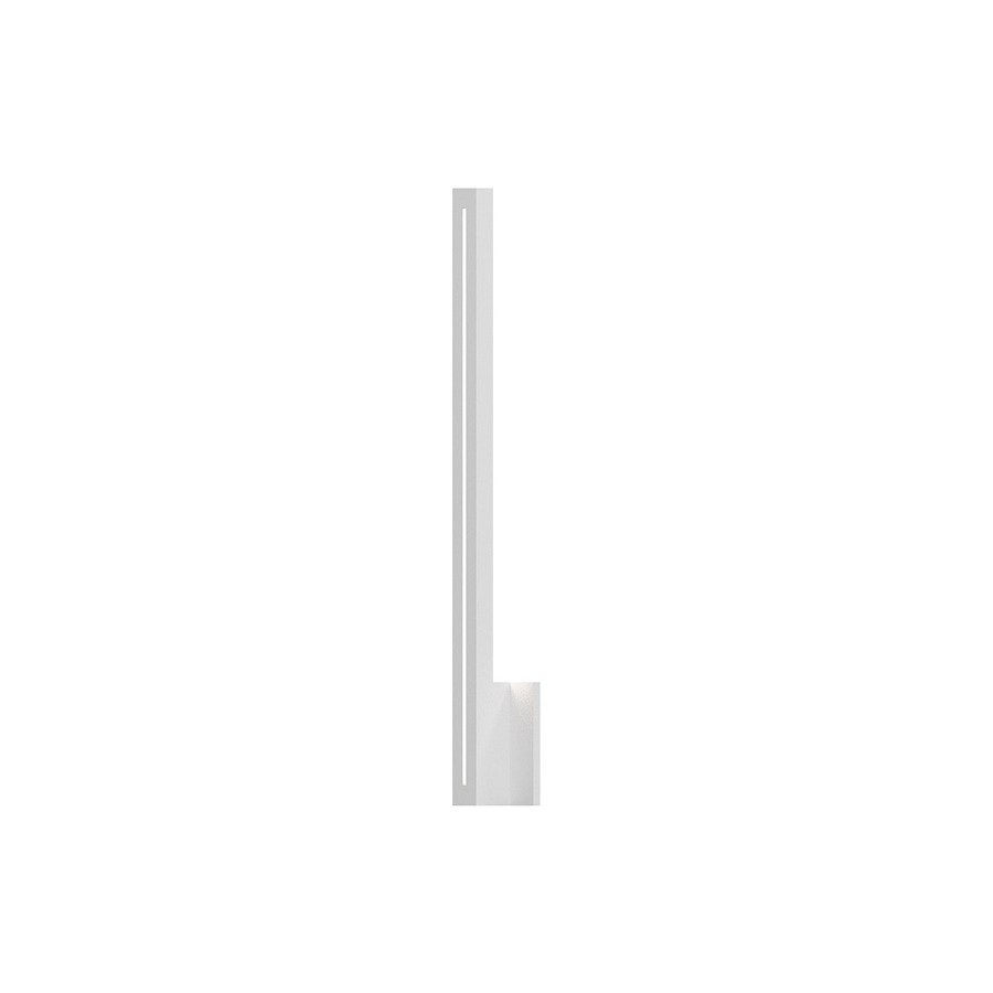 Sonneman Stripe LED Sconce - Textured White, 30"
