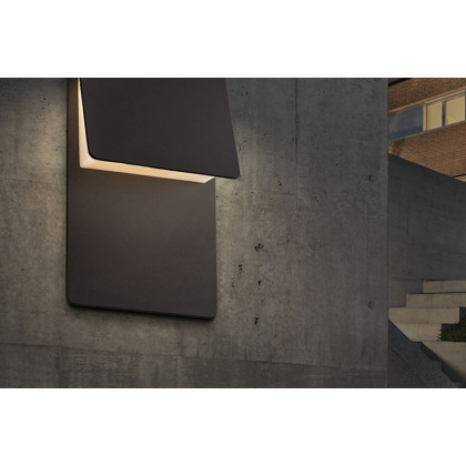 Sonneman Ply LED Sconce - Textured Bronze