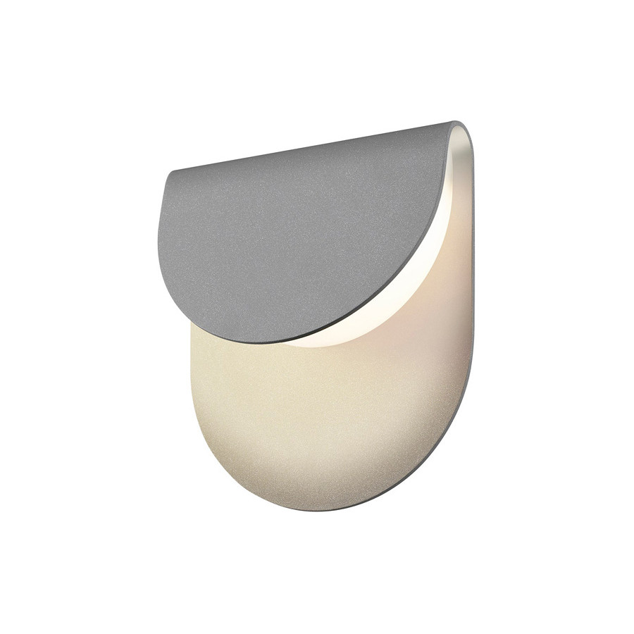 Sonneman Cape LED Sconce - Textured Gray