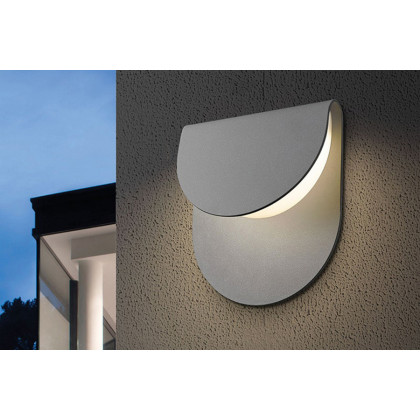 Sonneman Cape LED Sconce - Textured Gray