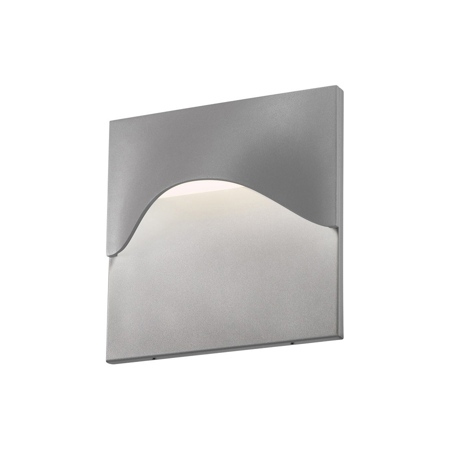 Sonneman Tides High LED Sconce - Textured Gray