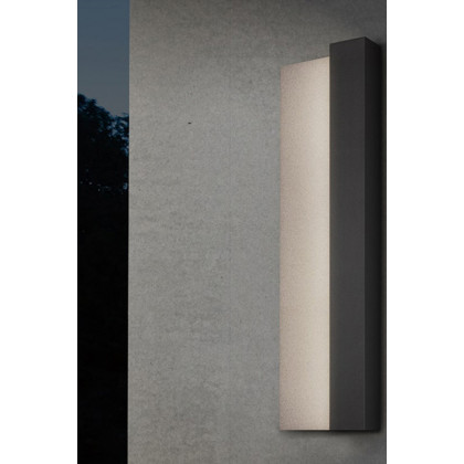 Sonneman Radiance LED Sconce - Textured Gray, 30"