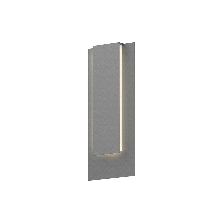 Sonneman Reveal Tall LED Sconce - Textured Gray