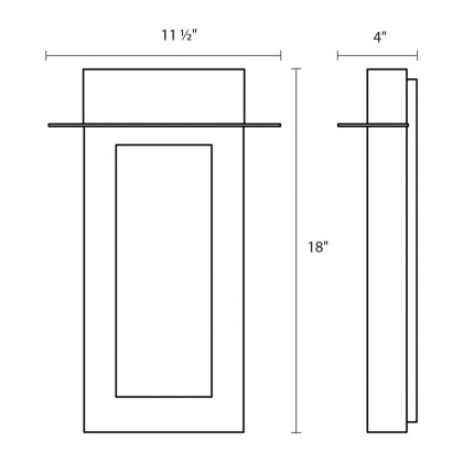 Sonneman - Prairie LED Sconce