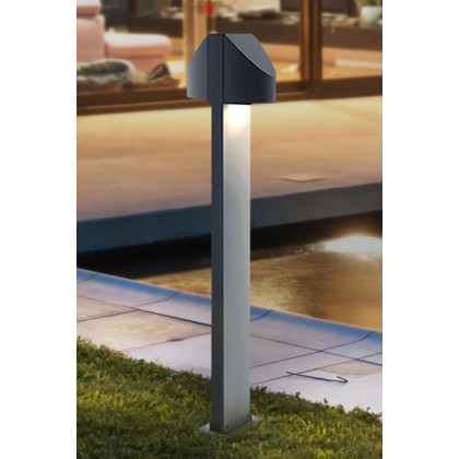 Sonneman Shear LED Double Bollard - Textured Bronze, 16"