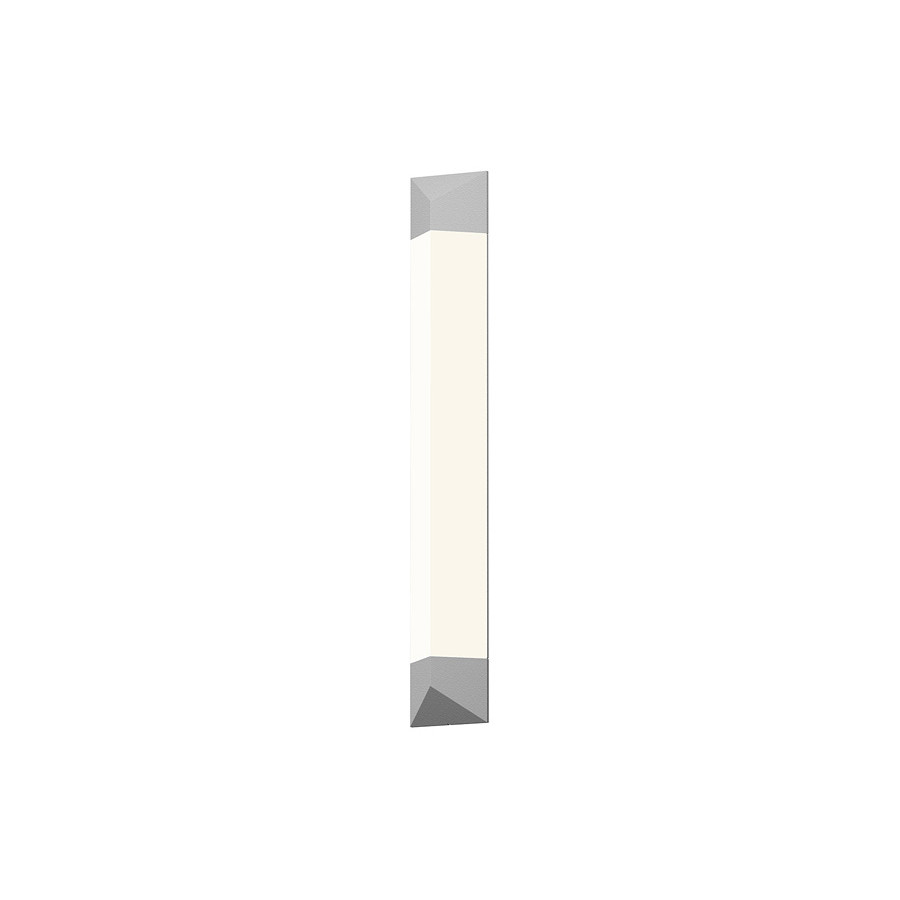Sonneman Triform LED Sconce - Textured White, 36"