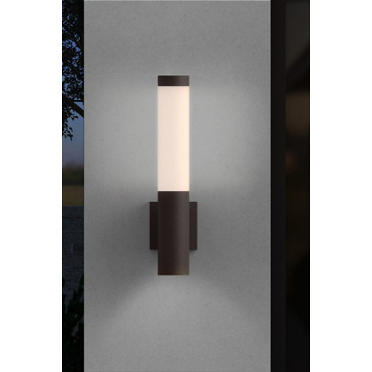 Sonneman Square Column LED Sconce - Textured White