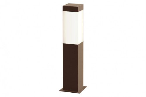 Sonneman™ Square Column LED Bollard - Textured Bronze, 16"
