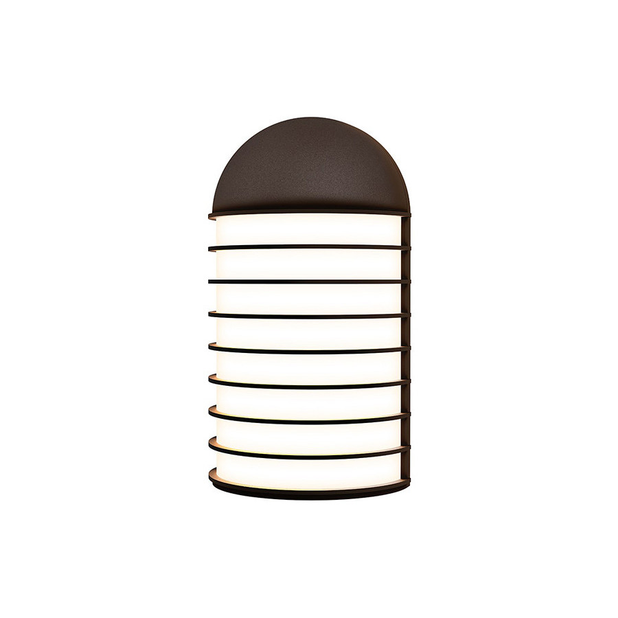 Sonneman Lighthouse LED Sconce - Textured Bronze, Big