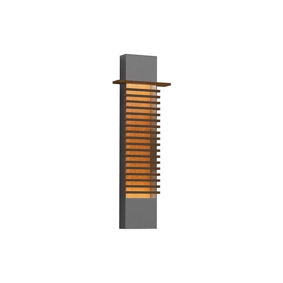 Sonneman Kengo LED Sconce - Textured Gray, 30"