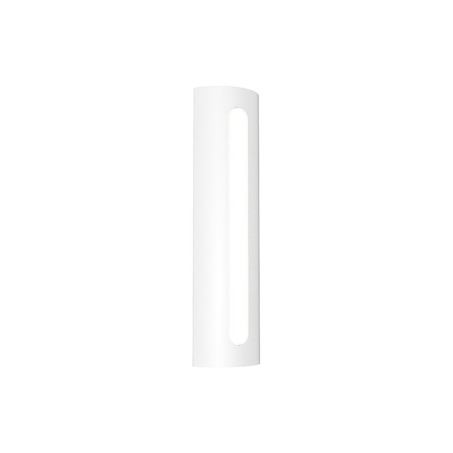 Sonneman Porta LED Sconce - Textured White, 18"