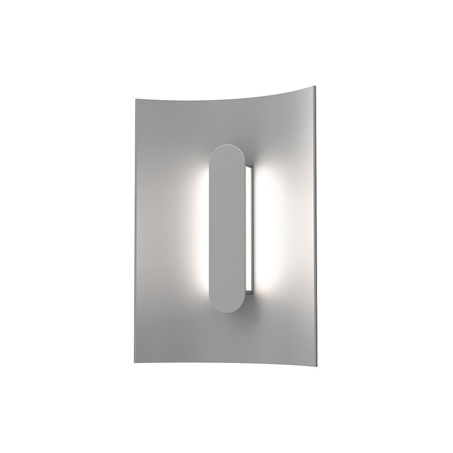 Sonneman Tairu LED Sconce - Textured Gray, 8"