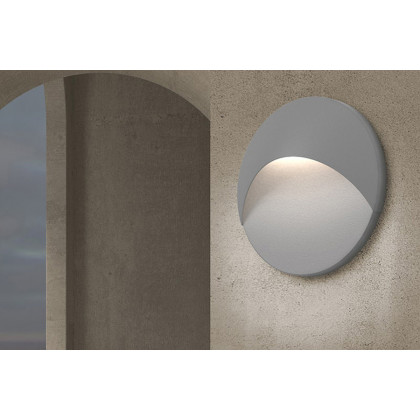 Sonneman Ovos LED Sconce - Textured White, Oval