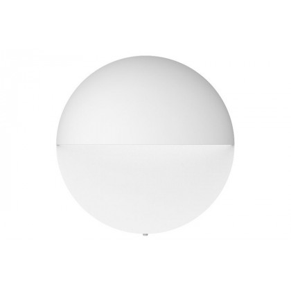 Sonneman Mezza Cupola LED Sconce - Textured White, 5"