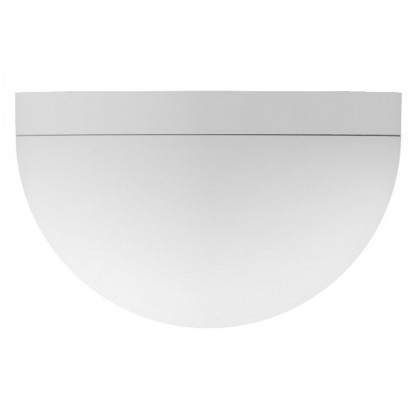 Sonneman Mezza Cupola LED Sconce - Textured White, 5"
