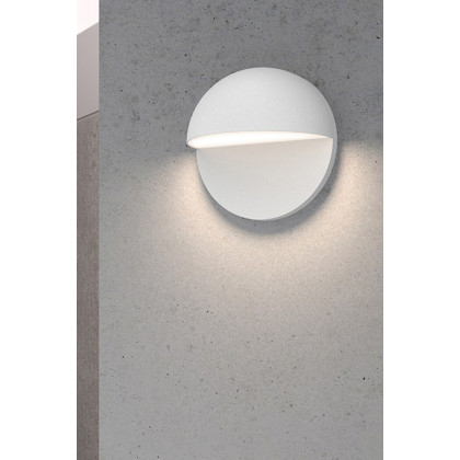 Sonneman Mezza Vetro LED Sconce - Textured Bronze, 8"
