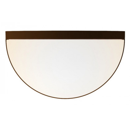Sonneman Mezza Vetro LED Sconce - Textured Bronze, 8"