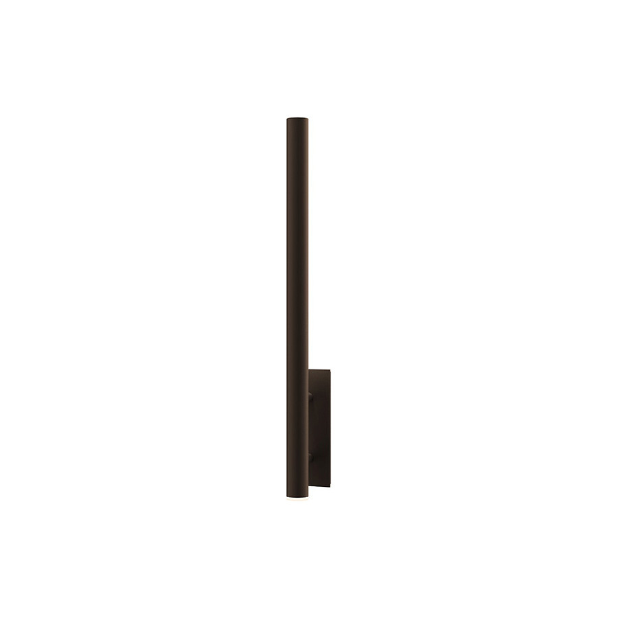 Sonneman Flue LED Sconce - Textured Bronze, 40"