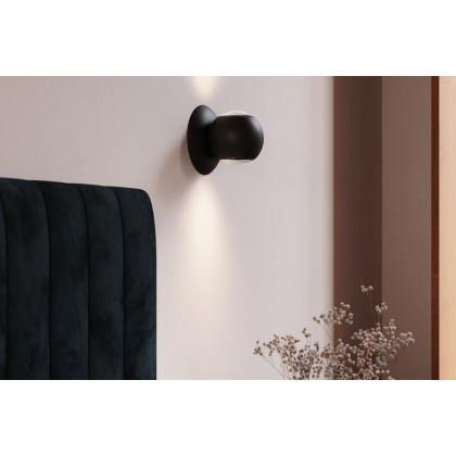Sonneman Hemisphere Sconce - Natural Anodized, Two Sided
