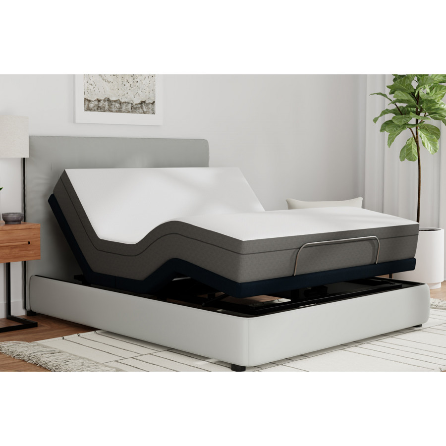 South Bay 10" Medium Gel Infused Queen Memory Foam Mattress and Model 3 Adjustable Bed Base