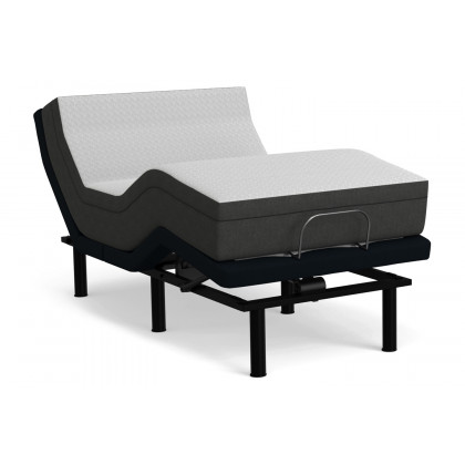 South Bay 10" Medium Gel Infused Twin Long Memory Foam Mattress and Model P Adjustable Bed Base